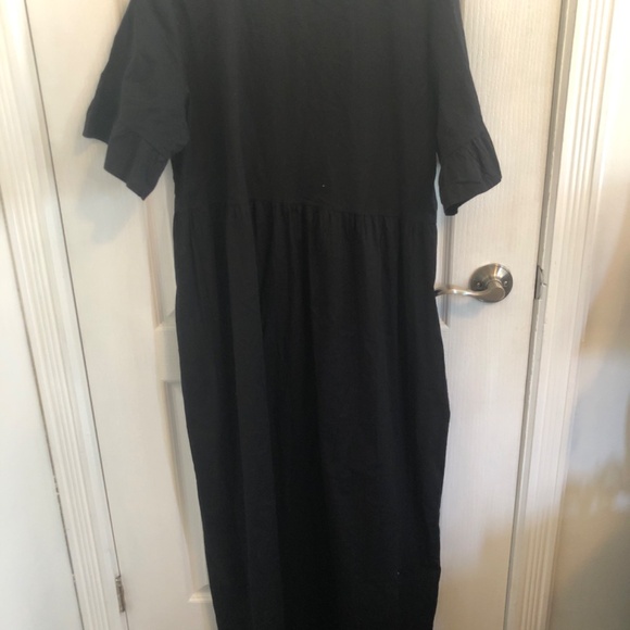 Made in Italy XL Cottagecore Cotton Maxi Dress - Picture 3 of 4
